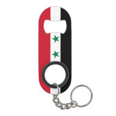 Porte-clé Décapsuleur Ancien drapeau de Syrie (Dos)