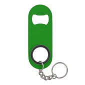 Porte-clé Décapsuleur Ao (anglais) (couleur unie) (Dos)