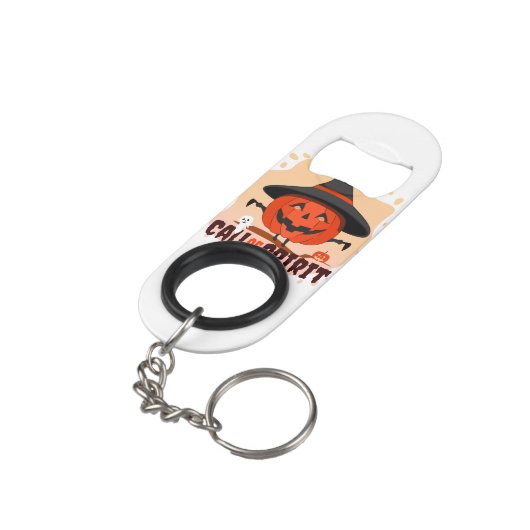 Porte-clé Décapsuleur Appel de l'Esprit d'Halloween (angle arrière)