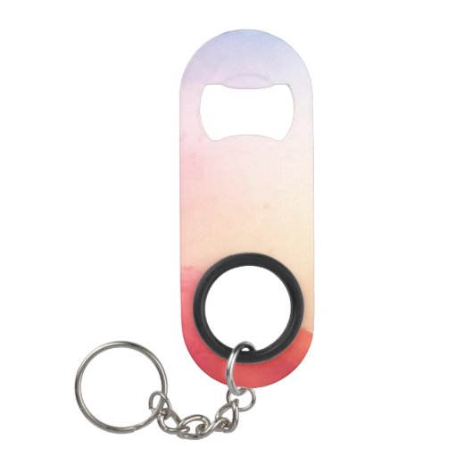 Porte-clé Décapsuleur Aquarelle (Devant)