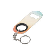 Porte-clé Décapsuleur Aquarelle (angle arrière)