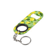 Porte-clé Décapsuleur Aquarelle Citron 3 (angle arrière)