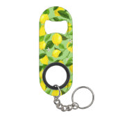 Porte-clé Décapsuleur Aquarelle Citron 3 (Dos)