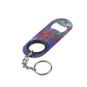 Porte-clé Décapsuleur Arc arc-en-ciel fractal (angle arrière)