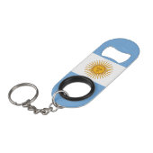 Porte-clé Décapsuleur Argentina flag (Devant Angle)