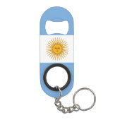 Porte-clé Décapsuleur Argentina flag (Dos)