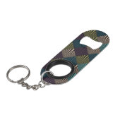 Porte-clé Décapsuleur Arrière - plan d'art de bruit (Devant Angle)