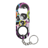 Porte-clé Décapsuleur Arrière - plan grunge (Dos)