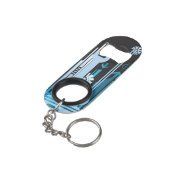 Porte-clé Décapsuleur Arrière - plan tramé technique 3 (angle arrière)