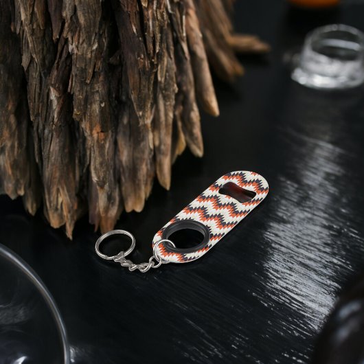 Porte-clé Décapsuleur Art Navajo