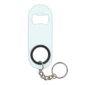 Porte-clé Décapsuleur Azure (couleur X11/web) (couleur solide) (Dos)
