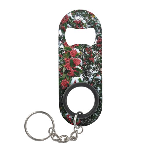 Porte-clé Décapsuleur Baies rouges (Devant)