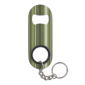Porte-clé Décapsuleur Bandes vert olive (Dos)