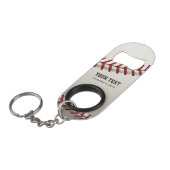 Porte-clé Décapsuleur Base-ball (Devant Angle)