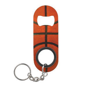 Porte-clé Décapsuleur Basket-ball orange usé