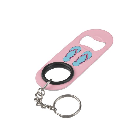 Porte-clé Décapsuleur Beach Flip Flops (angle arrière)