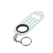 Porte-clé Décapsuleur Beau Jacquard (angle arrière)