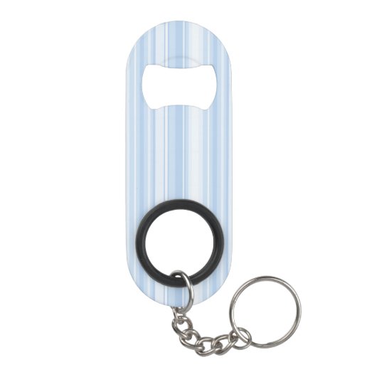 Porte-clé Décapsuleur Bébé rayures bleues (Dos)
