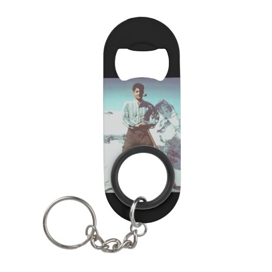 Porte-clé Décapsuleur Bienheureux Jeteur Giorgio Frassati (Devant)