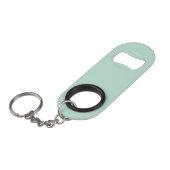 Porte-clé Décapsuleur Bleu Aéro (couleur solide) (Devant Angle)