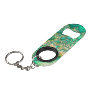 Porte-clé Décapsuleur Bohème vibrant tripant fractale abstrait spirale