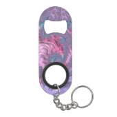 Porte-clé Décapsuleur Boho coloré Hippie Trippy Super Pastel Fractal (Dos)