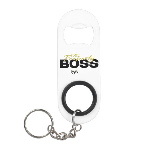 Porte-clé Décapsuleur Boss de la propriété - Bottle Opener (Devant)