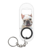 Porte-clé Décapsuleur Bouledogue français (Devant)