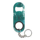 Porte-clé Décapsuleur Branche avec Feuilles d'or Ginko Biloba (Dos)