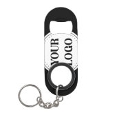 Porte-clé Décapsuleur Branché, élégant et élégant (Devant)