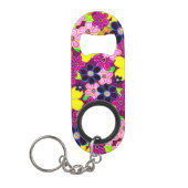 Porte-clé Décapsuleur Bright Abstrait Flower Art (Devant)