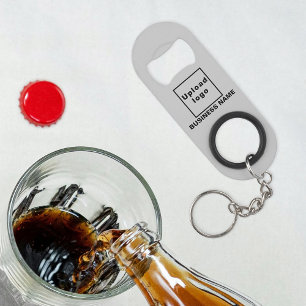 Porte-clé Décapsuleur Business Grey Porte - clé et Bottle Opener