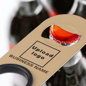 Porte-clé Décapsuleur Business Light Brown Porte - clé et ouverture de b