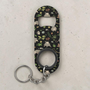 Porte-clé Décapsuleur Cadeau drôle de père Opossum Raton laveur original