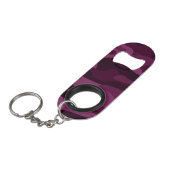 Porte-clé Décapsuleur Camo de couleur violette tyrienne (Devant Angle)