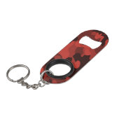 Porte-clé Décapsuleur Camo rouge (Devant Angle)