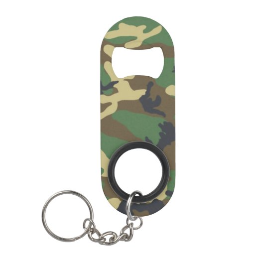 Porte-clé Décapsuleur Camouflage tactique (Devant)