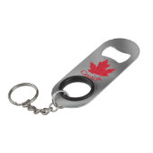 Porte-clé Décapsuleur Canada Bottiner Canada Maple Leaf Souvenirs (Devant Angle)