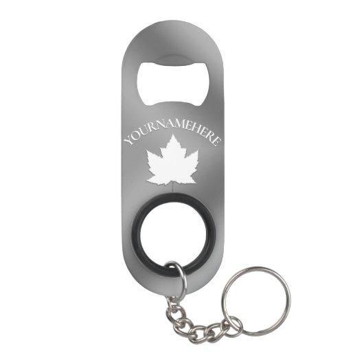 Porte-clé Décapsuleur Canada Bottiner Canada Maple Leaf Souvenirs (Dos)