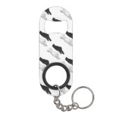 Porte-clé Décapsuleur Canard Silhouette main (Dos)