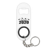Porte-clé Décapsuleur Casquettes Et Diplômes De L'École Secondaire De 20 (Dos)