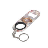 Porte-clé Décapsuleur Cerisier Blossom, Sakura et anneaux Mariages #2 (angle arrière)