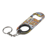 Porte-clé Décapsuleur Charge de travail artistique extraordinaire (Devant Angle)