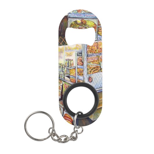 Porte-clé Décapsuleur Charge de travail artistique extraordinaire (Devant)