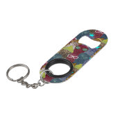 Porte-clé Décapsuleur Chouette dans la couronne (Devant Angle)