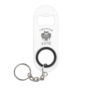 Porte-clé Décapsuleur Chouette dont vous avez besoin