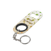 Porte-clé Décapsuleur Citrouilles de Thanksgiving (angle arrière)