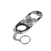 Porte-clé Décapsuleur Clan Forbes robe Tartan (angle arrière)