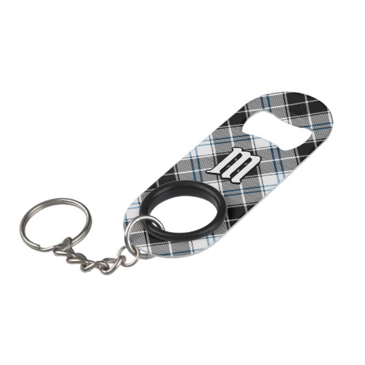 Porte-clé Décapsuleur Clan Forbes robe Tartan (Devant Angle)