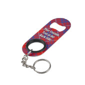 Porte-clé Décapsuleur Clan Hamilton Red Tartan Porte - clé Bottle Opener (angle arrière)